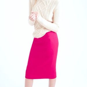 J Crew No. 2 Pencil Pink Skirt NWT size 2